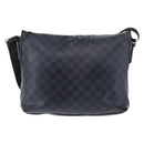 LOUIS VUITTON Damier Grafitte Daniel MM Shoulder Bag N58029 LV Auth 187829-2