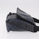 LOUIS VUITTON Damier Grafitte Daniel MM Shoulder Bag N58029 LV Auth 187829-3