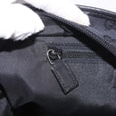 GUCCI GG Canvas Sherry Line Tote Bag Black Silver 019 0401 Auth 187830A-22