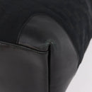GUCCI GG Canvas Sherry Line Tote Bag Black 002 1098 Auth 187831-16