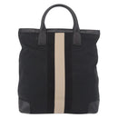 GUCCI GG Canvas Sherry Line Tote Bag Black 002 1098 Auth 187831-2
