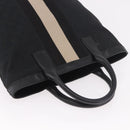 GUCCI GG Canvas Sherry Line Tote Bag Black 002 1098 Auth 187831-7