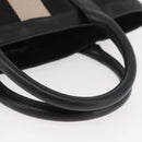 GUCCI GG Canvas Sherry Line Tote Bag Black 002 1098 Auth 187831-8