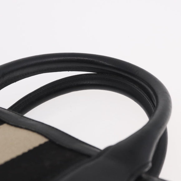 GUCCI GG Canvas Sherry Line Tote Bag Black 002 1098 Auth 187831