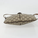 GUCCI GG Supreme Web Sherry Line Bag PVC Beige Gold 904 02 047 Auth 187832-5