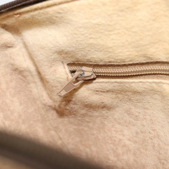 GUCCI GG Supreme Web Sherry Line Bag PVC Beige Gold 89 02 032 Auth 187833