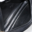 Christian Dior Shoulder Bag Leather Black Gold Auth 187835-12