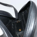 Christian Dior Shoulder Bag Leather Black Gold Auth 187835-18