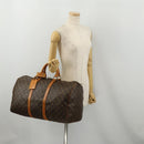 LOUIS VUITTON Monogram Keepall 50 Boston Bag M41426 LV Auth 187836A-22