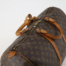 LOUIS VUITTON Monogram Keepall 50 Boston Bag M41426 LV Auth 187836A-6