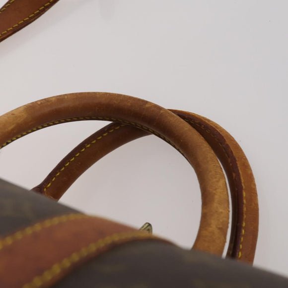 LOUIS VUITTON Monogram Keepall Bandouliere 55 Boston Bag M41414 LV Auth 187837