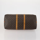 LOUIS VUITTON Monogram Keepall Bandouliere 55 Boston Bag M41414 LV Auth 187837-5