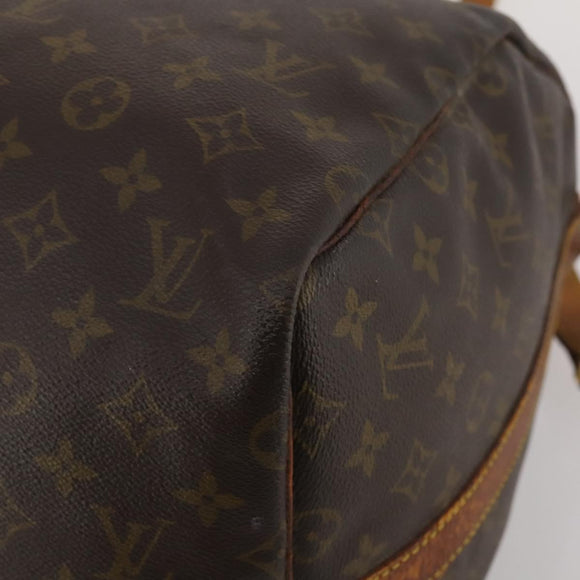 LOUIS VUITTON Monogram Keepall Bandouliere 55 Boston Bag M41414 LV Auth 187837