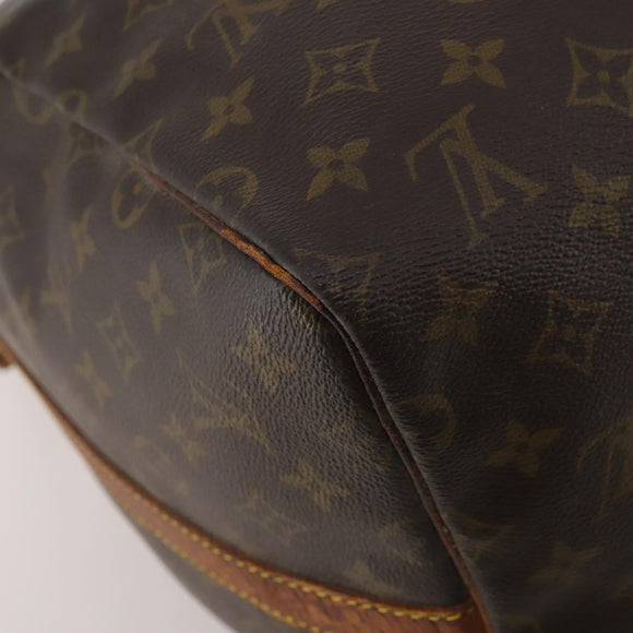 LOUIS VUITTON Monogram Keepall Bandouliere 55 Boston Bag M41414 LV Auth 187837