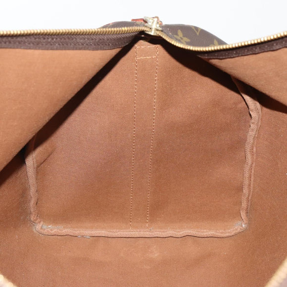 LOUIS VUITTON Monogram Keepall Bandouliere 55 Boston Bag M41414 LV Auth 187837