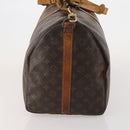 LOUIS VUITTON Monogram Keepall Bandouliere 55 Boston Bag M41414 LV Auth 187837-4