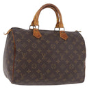 LOUIS VUITTON Monogram Speedy 30 Hand Bag M41526 LV Auth 187840-1