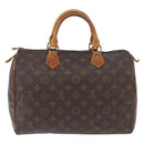 LOUIS VUITTON Monogram Speedy 30 Hand Bag M41526 LV Auth 187840-2