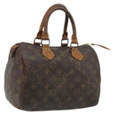 LOUIS VUITTON Monogram Speedy 25 Hand Bag M41528 LV Auth 187841-1