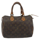 LOUIS VUITTON Monogram Speedy 25 Hand Bag M41528 LV Auth 187841-13