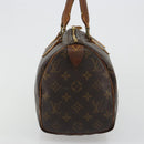 LOUIS VUITTON Monogram Speedy 25 Hand Bag M41528 LV Auth 187841-3