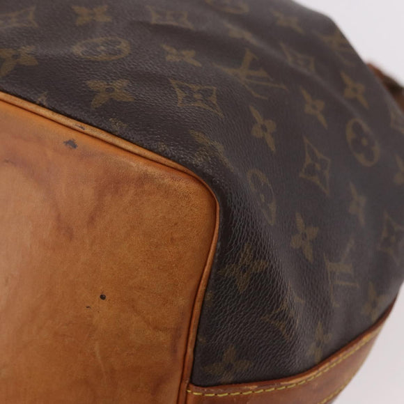 LOUIS VUITTON Monogram Petit Noe Schoudertas M42226 LV Auth 187844