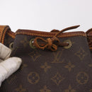 LOUIS VUITTON Monogram Petit Noe Schoudertas M42226 LV Auth 187844-20