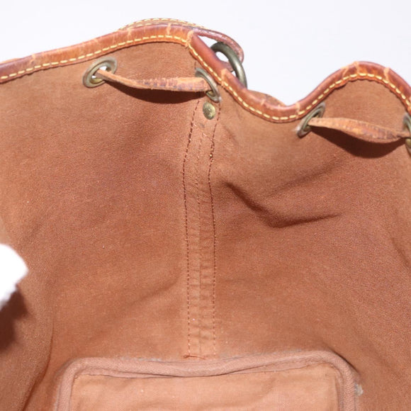 LOUIS VUITTON Monogram Petit Noe Schoudertas M42226 LV Auth 187844