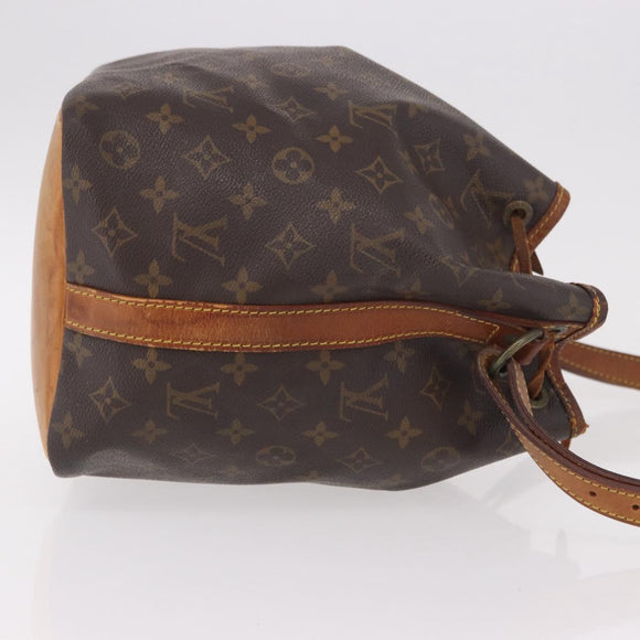LOUIS VUITTON Monogram Petit Noe Schoudertas M42226 LV Auth 187844
