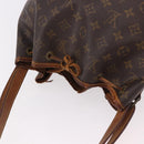 LOUIS VUITTON Monogram Petit Noe Schoudertas M42226 LV Auth 187844-6