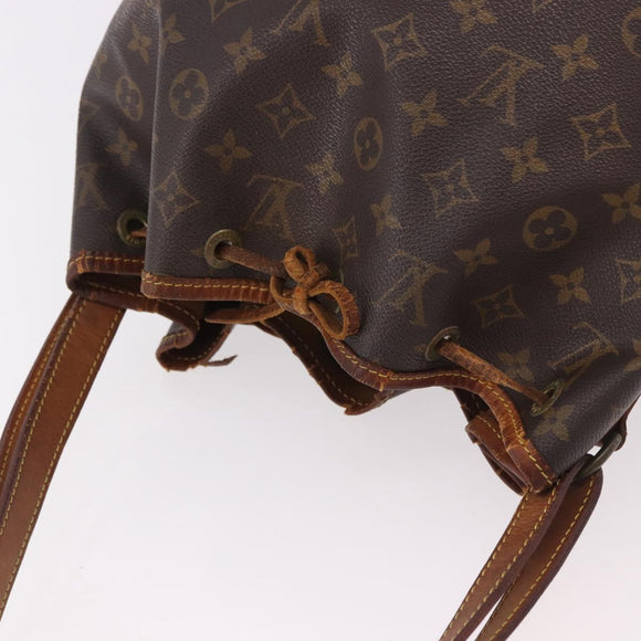 LOUIS VUITTON Monogram Petit Noe Schoudertas M42226 LV Auth 187844