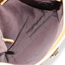 GUCCI GG Canvas Sherry Line Jackie Shoulder Bag Beige Gold 001 4094 Auth 187848-11