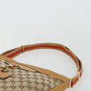 GUCCI GG Canvas Sherry Line Jackie Shoulder Bag Beige Gold 001 4094 Auth 187848-9
