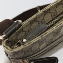 GUCCI GG Supreme Shoulder Bag PVC Beige Gold 295257 Auth 187850-10