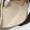 GUCCI GG Supreme Shoulder Bag PVC Beige Gold 295257 Auth 187850-22
