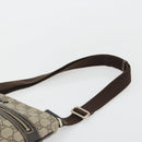 GUCCI GG Supreme Shoulder Bag PVC Beige Gold 295257 Auth 187850-8