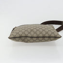 GUCCI GG Supreme Shoulder Bag PVC Beige Gold 295257 Auth 187850-5