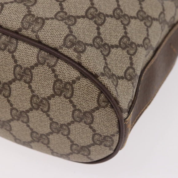 GUCCI GG Supreme Purse Shoulder Bag PVC Beige Gold 001 115 6179 4023 Auth 187851