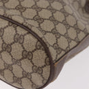 GUCCI GG Supreme Purse Shoulder Bag PVC Beige Gold 001 115 6179 4023 Auth 187851-16