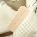 Chloe Paddington Hand Bag Leather Beige Silver Auth 187855V-11