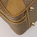 GUCCI Micro GG Supreme Web Sherry Line Bag PVC Beige 010 58 1744 65 Auth 187858A-11