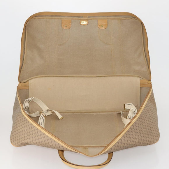 GUCCI Micro GG Supreme Web Sherry Line Bag PVC Beige 010 58 1744 65 Auth 187858A
