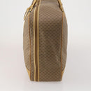 GUCCI Micro GG Supreme Web Sherry Line Bag PVC Beige 010 58 1744 65 Auth 187858A-4