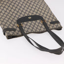GUCCI GG Supreme Tote Bag PVC Navy Gold 39 02 061 Auth 187860-7