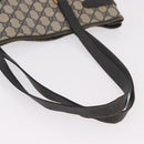 GUCCI GG Supreme Tote Bag PVC Navy Gold 39 02 061 Auth 187860-8