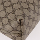 GUCCI GG Supreme Web Sherry Line Tote Bag PVC Beige 39 02 003 Auth 187861-16