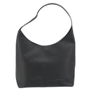 GUCCI Shoulder Bag Leather Black Silver 001 3297 Auth 187862-2