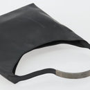 GUCCI Shoulder Bag Leather Black Silver 001 3297 Auth 187862-6