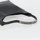 GUCCI Shoulder Bag Leather Black Silver 001 3297 Auth 187862-7
