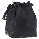 LOUIS VUITTON Epi Noe Shoulder Bag Black M44002 LV Auth 187863V-1